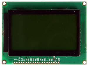China Graphic LCD Display Module, 128x64 Dots COB STN Gray LCD Module 12864 LCM on sale