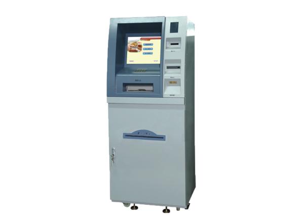 Quality Bill payment Kiosk With a4 Printer, Card Reader, Barcode Scanner for Building Hall S828 for sale