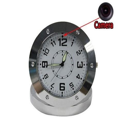 Motion Detection Clock Camera Digital Video Recorder Table Home security clock