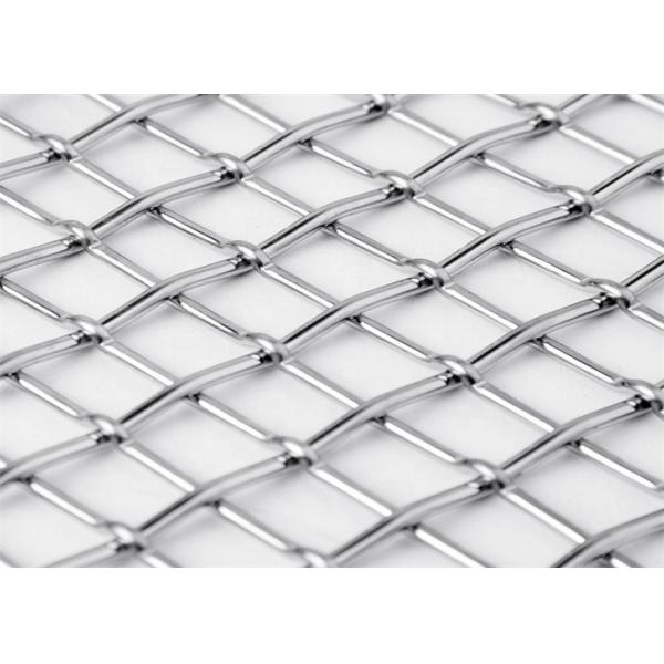 Woven Metal 316 Ss Rope Decorative Wire Mesh For Railing Balustrade Infill Panels