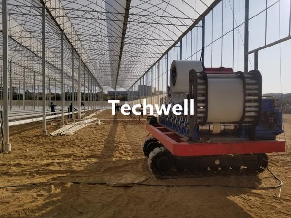 Quality Hydroponics Growing Portable Gutter Machine For Planting Strawberries, Tomatoes for sale