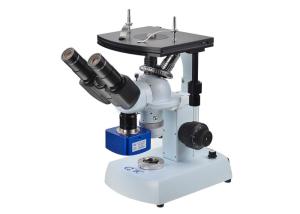 China Inverted Metallurgical Microscope 10x 40x 100x , Transmission Optical Microscopy on sale