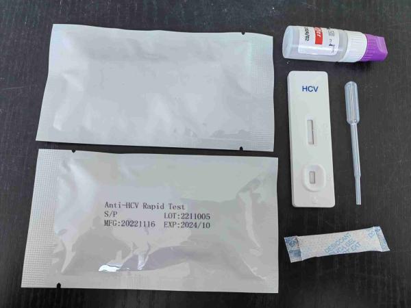 Quality Immunochromatographic Anti HCV Rapid Test Kit For Qualitative Detection for sale