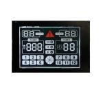 7 Segment LCD Display / Square LCD Module VA Negative LCD For Termostato