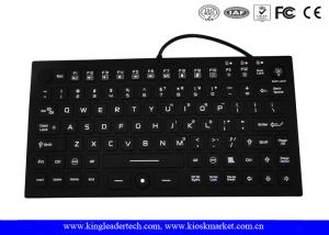 China IP68 Backlit Super Thin Washable Silicone Keyboard Built-in Mouse on sale
