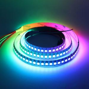 Buy cheap 5050rgb WS2812 Flex Smart LED Mood Light Pixel 5V Addressable Led Strip Rgbw product