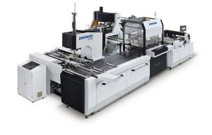 Buy cheap ZK-900 Automatic Paper Box Making Machine , Automatic Rigid Box Making Machine product