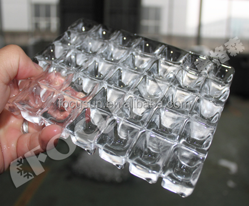 Aspera Compressor Split Air Cooler Automatic Ice Machine 680kg Commercial Cube Ice Maker