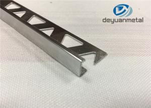 Buy cheap Bright Silver Aluminium Trim Profiles With Triangle Punched product