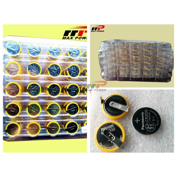 3.0V 240mAh CR2032 Maxell Panasonic Lithium Ion Rechargeable Batteries Coin Button