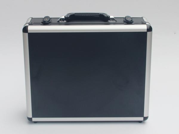 Quality Black ABS Aluminm Tool Box With Pre Cut Foam Insert for sale