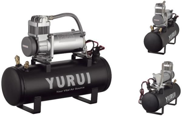 Quality 1.5 Gallon Portable Compressed Air Tank 12V For Car Use Fast Inflation Strong Outfit for sale