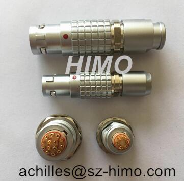 Quality push pull self-latching system 2B 6 pin equivalent lemo IP50 pcb pin panel mount connector for sale