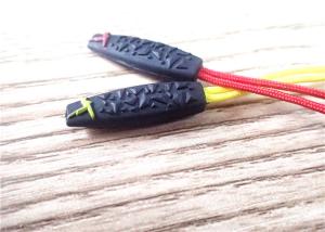 China Customized Colorful 3D Silicon Rubber Zipper Puller Eco - Friendly on sale
