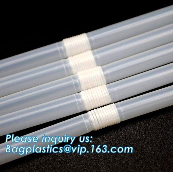 Quality PLA Plastic Biodegradable Straws drinking Disposable straw Enviroment friendly Bio PLA straw,PLA straws 100% Recycled Bi for sale
