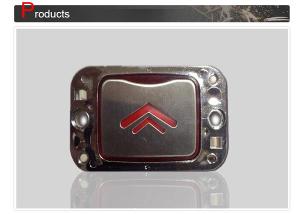 Quality 12 - 24 V Landing Elevator Push Button by Stainless Steel with Screw for sale