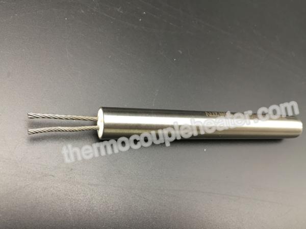 Quality Diameter 12.60MM Cartridge Heaters With 1 Inch Pin , Stainless Steel Sheath for sale