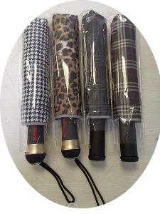 Led Torch Folding Umbrella Automatic Led Flashlight Handle Umbrella
