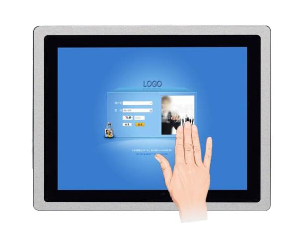 Quality Waterproof Rugged Metal 10.4 Inch Industrial Open Frame Capacitive Touch Screen Display for sale