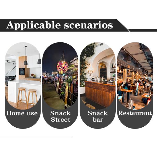 Temperature Range 50-300C Ice Cream Burger Machine Custom Mold Ufo Burger Maker Machine