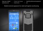 Long Range UHF RFID Reader , Handheld Rfid Reader Writer 4G RAM 32G ROM