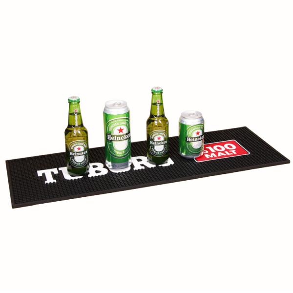Silicone Bar Service Mat, Soft PVC Bar Mat Rectangle Bar Runner Mat For Bar Using