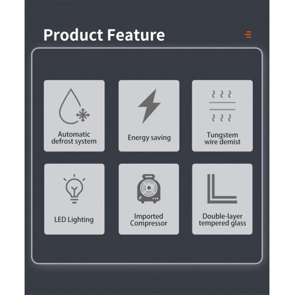 Baked Pastry Ice Cream Cone Display Case Stand Alone R404a Commercial Ice Cream Cabinet