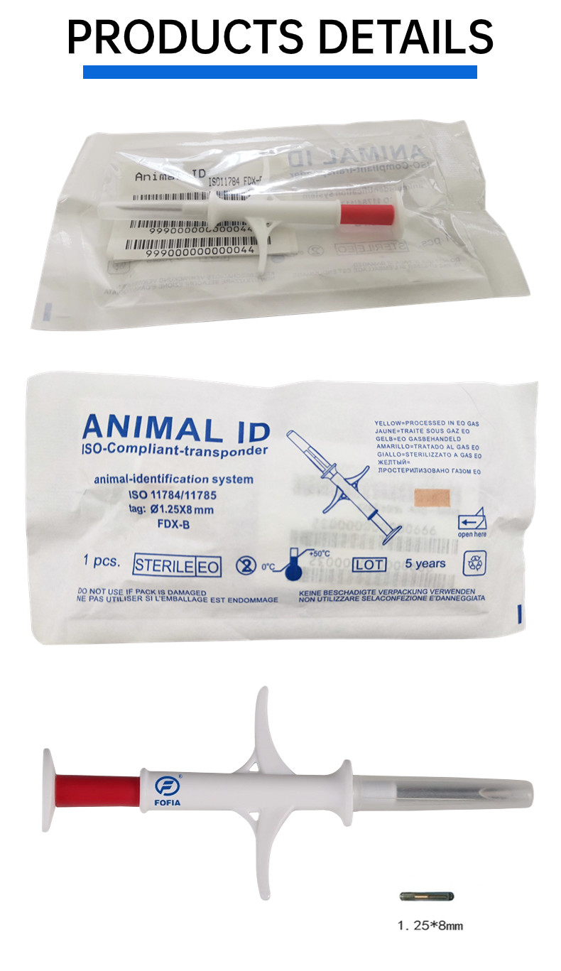 ISO Transponder Microchip High-Performance and Durable Product for Your Business For Fish