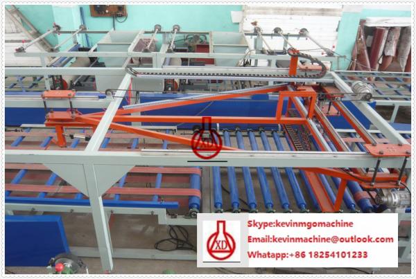 Quality Rolling / Moulding / Laminating Magnesium Oxide Board Production Line High Speed for sale