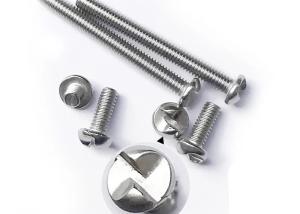 Buy cheap 3/8 Inch Coarse Thread Sharp Point Metal Screw with Zinc Plated Finish for Pan Head product