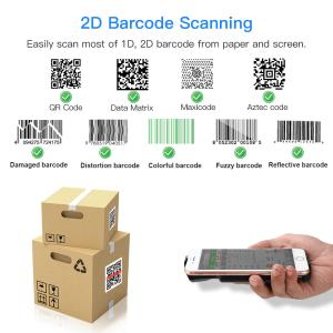 Buy cheap Android 2D 1D EAN14 EAN128 Wireless QR Code Scanner Wearable product