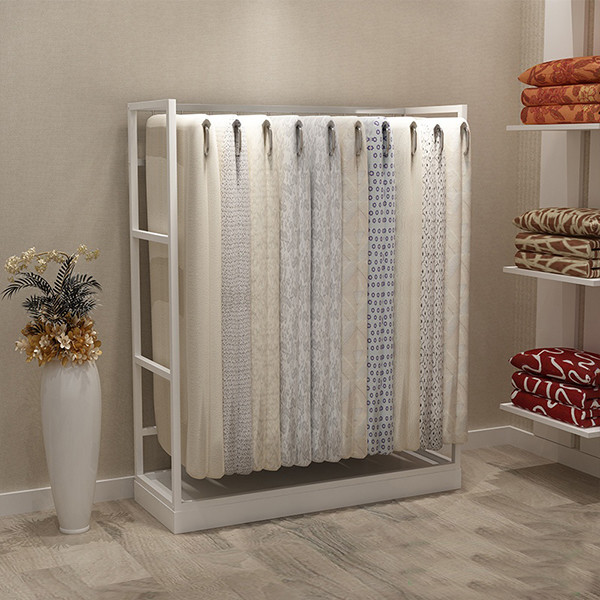 Height 2200mm Width 450mm Metal And Wood Storage Shelves For Pillow And Quilt