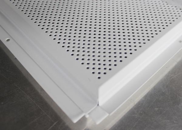 Quality Beveled Edge Commercial Ceiling Tiles Panel with Tee Bar Grid H32 x  W24 for sale