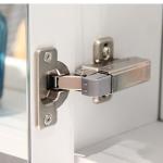 Modern Luxury LED Illuminated Mirror Cabinet Rust Resistant Customized