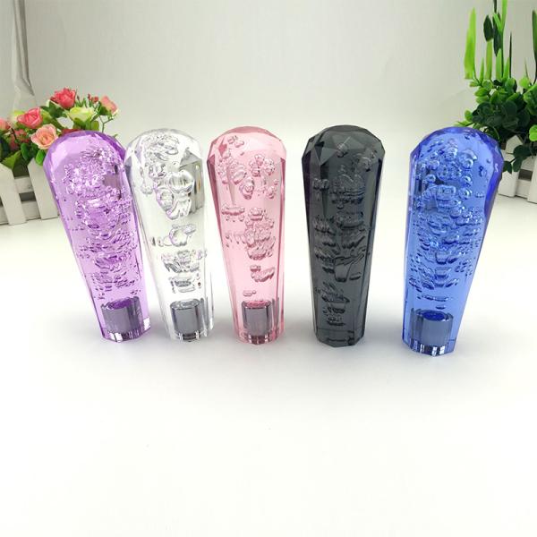Flower Resin Shift Knob Logo Customized LED Car Gear Knob