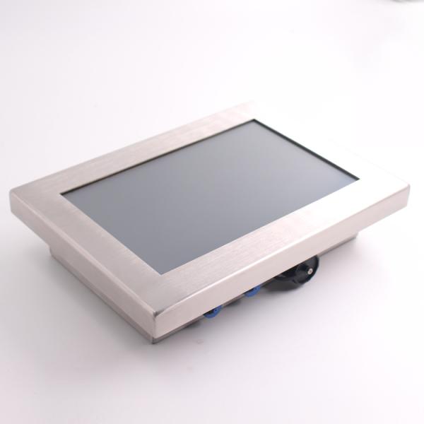 1000nits IP65 Sunlight Readable Waterproof Monitor Resistive Touch