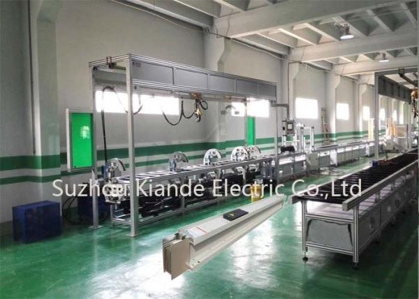 Quality PLC Control Busbar Cabinet Production Line Semi Reversal for sale