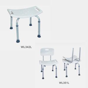 Buy cheap Foldable Height Adjustable Shower Chair Medical Surgical Instruments WL342L, WL351L product