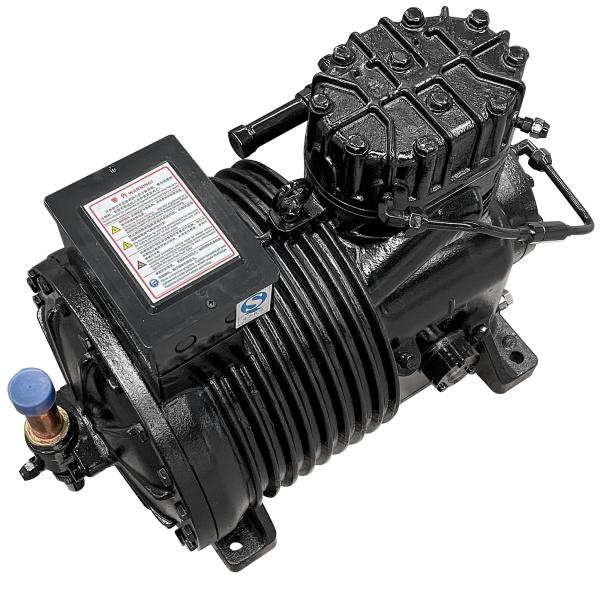 Quality Customization design Piston Air Compressor with air condenser for refrigeration unit for sale