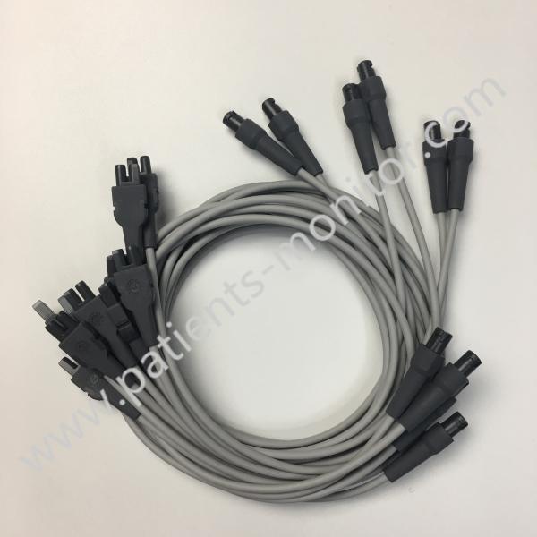 Quality GE MAC5000 MAC5500 ECG Machine Universal Lead Wire 10 Set Mixed Length REF 420101-002 for sale