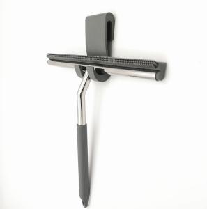 Chrome Polished Shower Glass Scraper / Window Wiper Squeegee  Easy Insallation