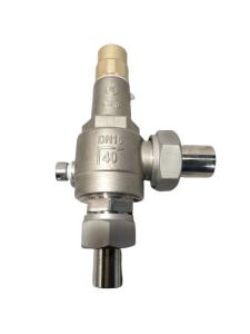 LNG Tank Cryogenic Safety Valve SS304 DN15 Spring Direct Acting Full Open