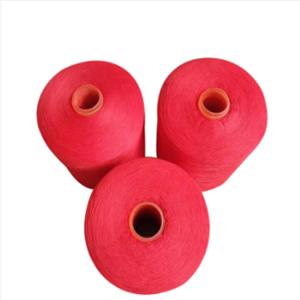 China 20/3 30/3 40s/3 50/3 60/3 Dyed Color Full Dull Spun Dyed Yarn 100% Polyester on sale