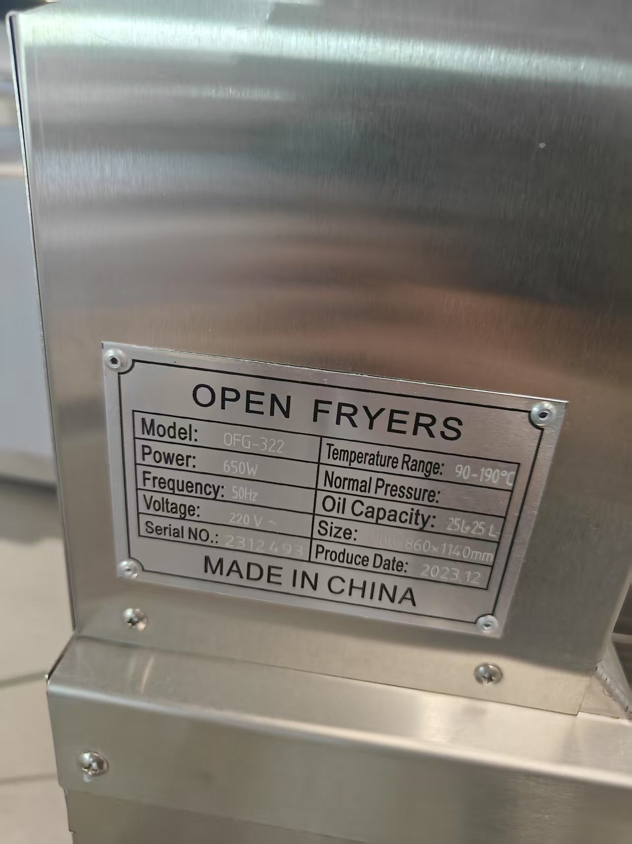 Two Pots Four Baskets GAS Open Deep Commerical Deep Chip Electric & Gas Deep Fryer