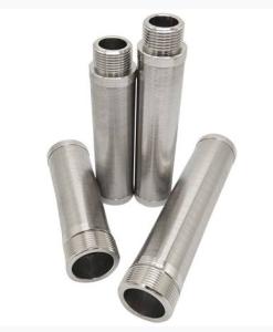China Stainless Steel Wedge Mesh Winding Filter Element Wedge Wire Filter Self Cleaning on sale