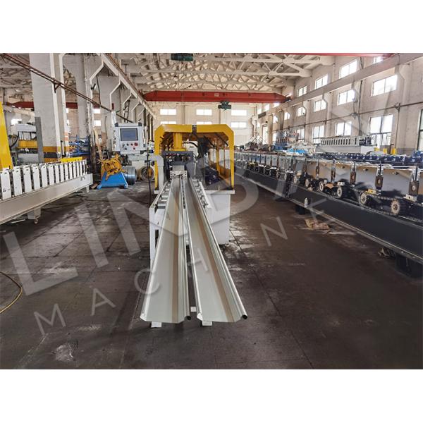 Cast Iron Structure Chain DriveRolling Shutter Door Roll Forming Machine With Hydraulic Cut