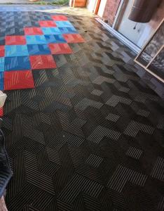 Buy cheap 3D Waterproof Interlocking PP Plastic Garage Floor Tiles product