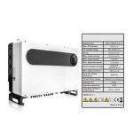 Controller MPPT Grid Tie Solar Inverter Multifunctional 100KW Hybrid Inverter