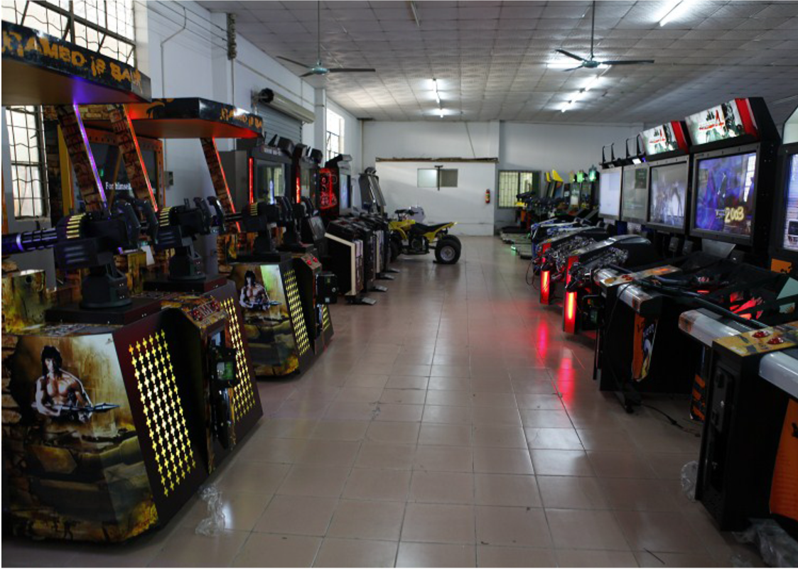 Dreamland game machines 55LCD coin operated machine rambo shooting arcade games