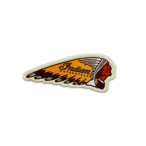 China Brand Logo Embroidered Biker Patches , Custom Woven Patches Iron On Merrowed on sale